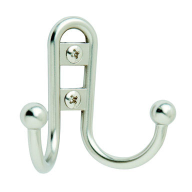 Hook Robe Dbl Prong Slv