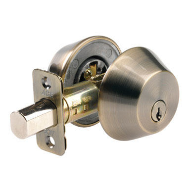 DEADBOLT DBL CYLINDER AB