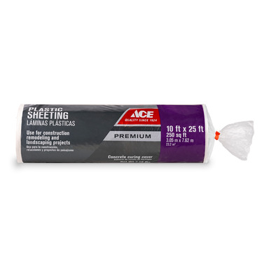 FILM POLY6ML CLR10X25ACE