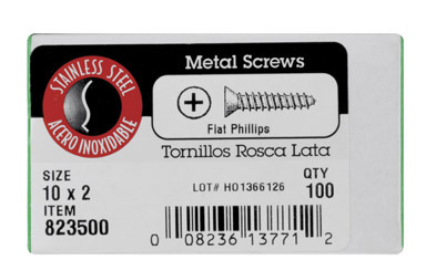 SCREW SM PHL10FH2"SS 100