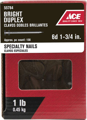 ACE DUPLEX NAIL6D1.75 1#