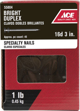 Ace Duplex Nail16d 3" 1#