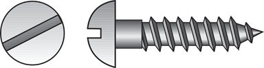 1X10 RH WD SCREW