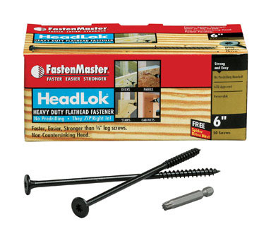 HEADLOK SCREW 6" 50 PK
