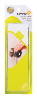 Door Knob Cvr Gray4pk