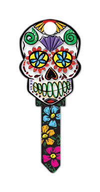 KEYBLANK SC1 SUGAR SKULL