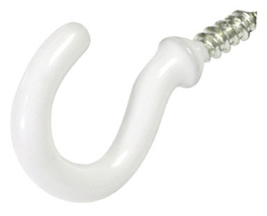 HOOK CUP 1-1/4"P WHT CD2