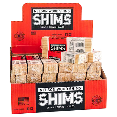 WOOD SHIMS 8" 12PK