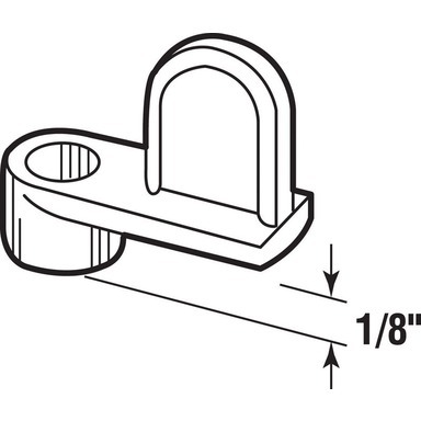 CLIP SCREEN 1/8"MNT CD4