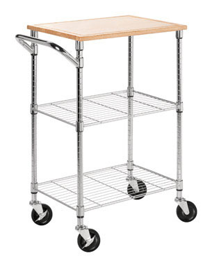 CART W/CUTBRD 3TIER