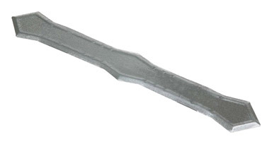 DOWNSPOUT PIPEBAND3"GALV