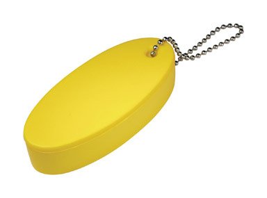 FOAM OVAL KEYCHAIN