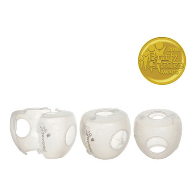 Door Knob Covr Clr 3pk