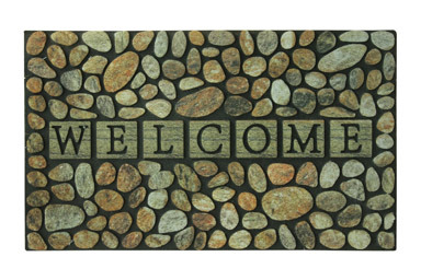 Welcome Cr Mat Pebl18x30