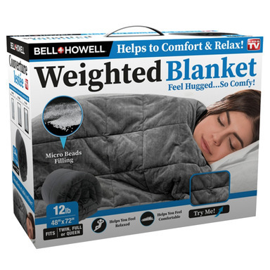 WEIGHTED BLANKET GRY 12#