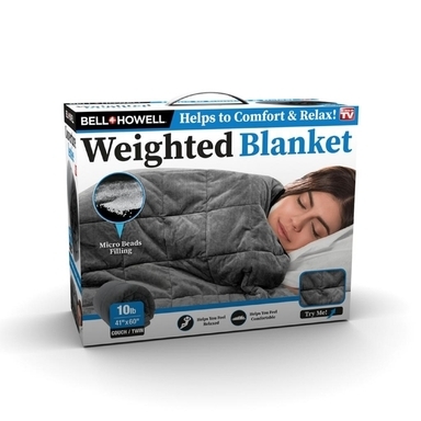 WEIGHTED BLANKET GRY 10#