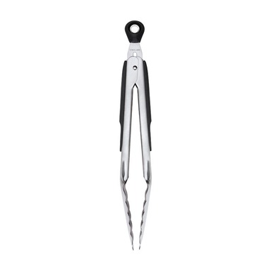 TONGS 9" STAINLESS STEEL