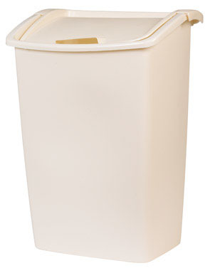 Wastebasket 11.25g Bisqu