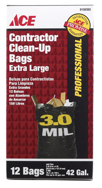 TRASH BAG CONTR42GL 12CT