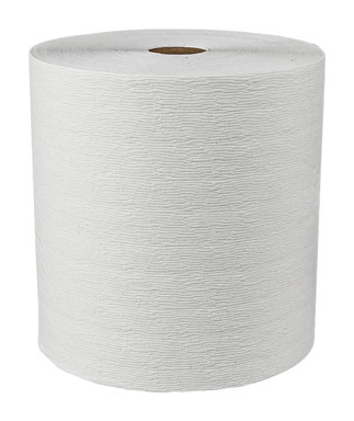 WHITE HARD ROLL TOWEL