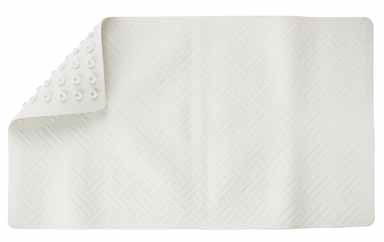 Bath Mat 16x28 White