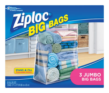 Strg Bag Jumbo 20gal 3pk