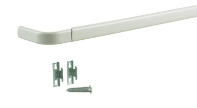 Curtain Rod 28-48offwht