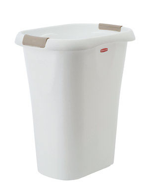 Wastebasket 8g Wht