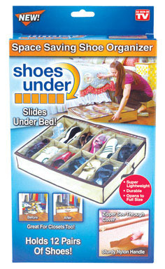 SHOES UNDER SHOE STORAGE