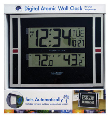 Clock Dig Atomic Wall