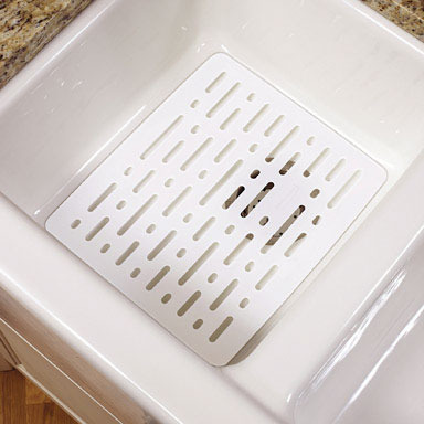 Sink Mat Small White