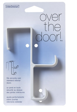 4-1/2" OVER DOOR DOUBLE HOOK