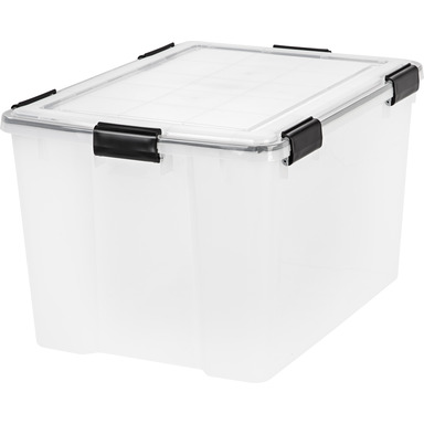 Storage Box Clear 46qt