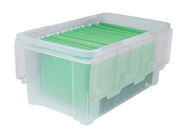 Wing Lid File Box 52qt