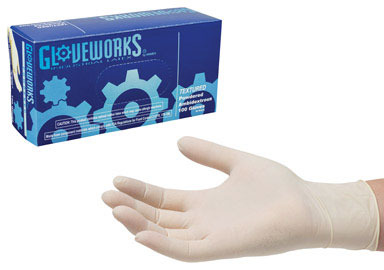 LATEX  DISPOSABLE GLOVES LRG BOX