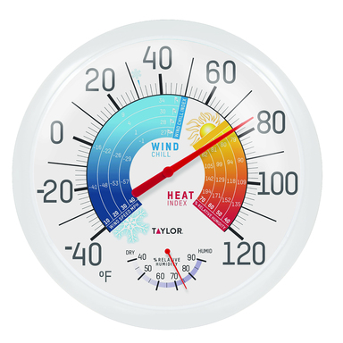 THERMOMETER 13.25" WIND