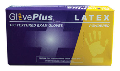 GLOVE EXAM LATEX 100PK