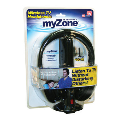 MYZONE WLESS TV HEADPHON