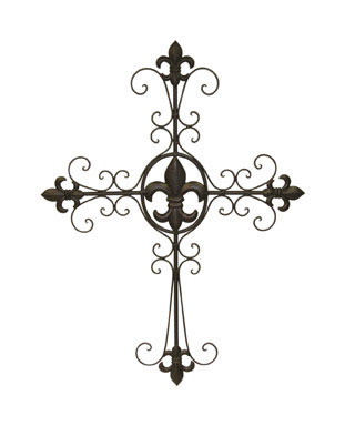 METAL CROSS F-D-L21"X27"