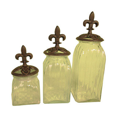 CANISTER SET 3 PC F-D-L