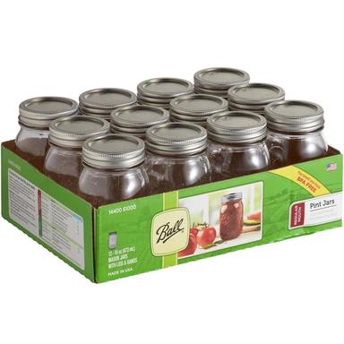 16-OZ R/M MASON JAR (CASE)