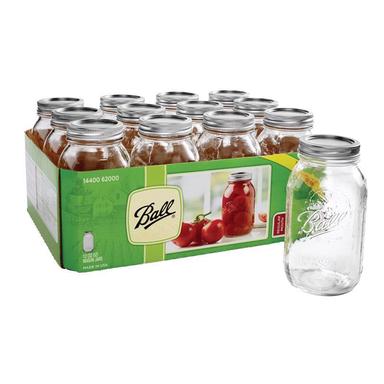 MASON JAR RM 32OZ 12PK