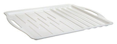 BARBECUE TRAY WHITE