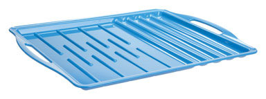 BARBECUE TRAY BLUE