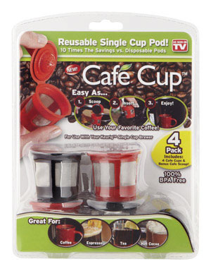 REUSABLE SINGLE CUP PODS