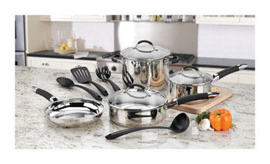 COOKWARE SET SS 11PC