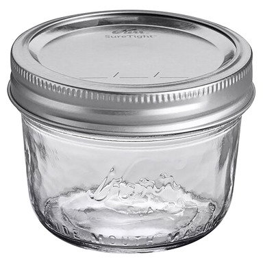 8-OZ W/M MASON JAR (CASE) (12)