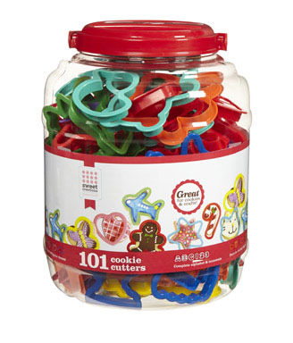 HOLIDAY COOKIE TUB 101PC