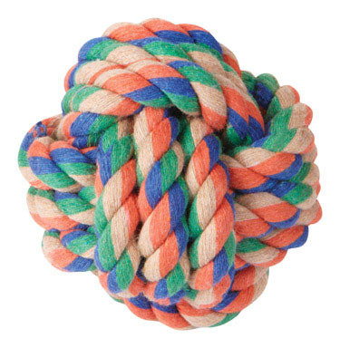 DOG ROPE BALL TOY