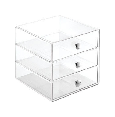 Drawer 3drwr Clear